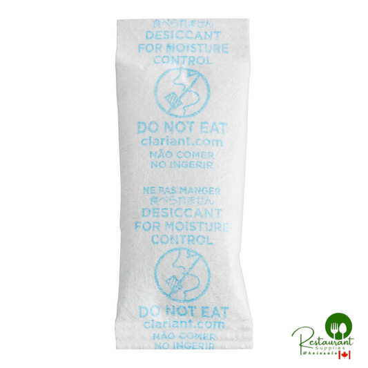 Clariant Sorb-It 2 Gram Desiccant Silica Packet - 3,000/Case