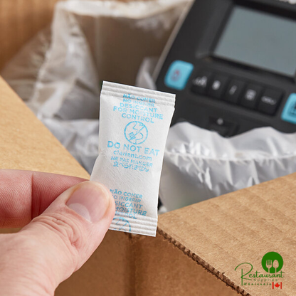 Clariant Sorb-It 3 Gram Desiccant Silica Packet - 2,000/Case
