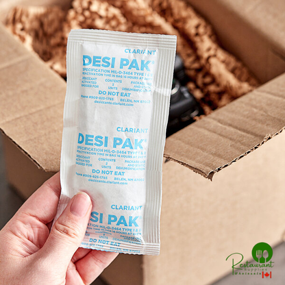 Clariant Desi Pak 2 Unit (66 Gram) Desiccant Bentonite Clay Packet - 150/Case