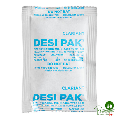 Clariant Desi Pak 1 Unit (33 Gram) Desiccant Bentonite Clay Packet - 300/Case