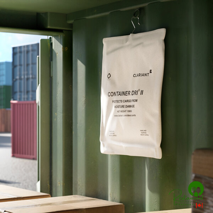 Clariant Container Dri II 1,500 Gram Calcium Chloride Cargo Desiccant Bag - 6/Case