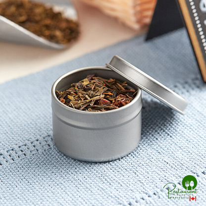 1 oz. Silver Deep Tin with Slip Cover - 720/Case