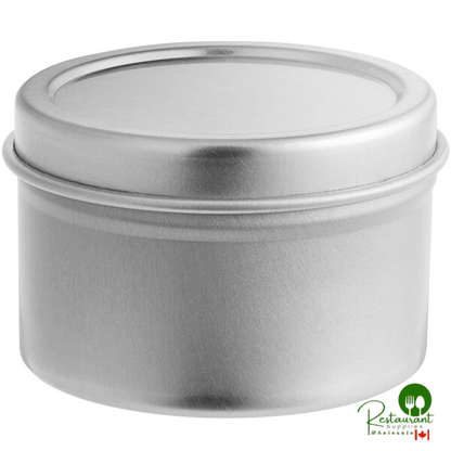 1 oz. Silver Deep Tin with Slip Cover - 720/Case