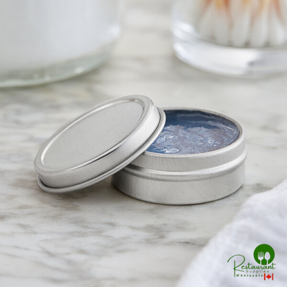0.25 oz. Silver Flat Tin with Slip Cover - 3,600/Case