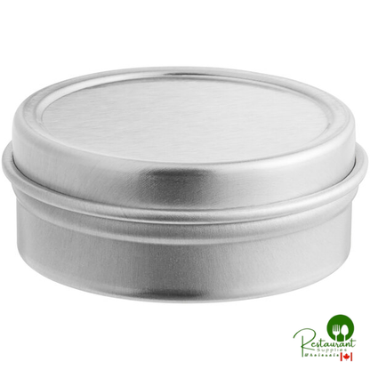 0.25 oz. Silver Flat Tin with Slip Cover - 3,600/Case