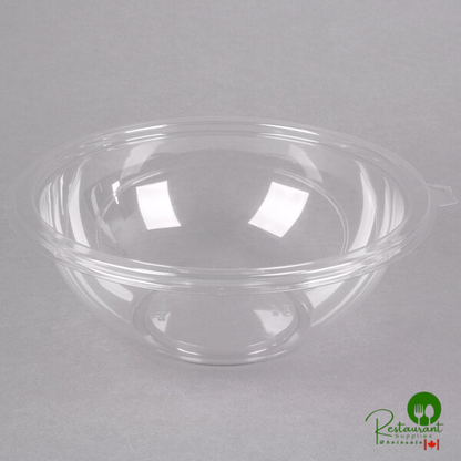 Fineline 5080-CL Super Bowl 80 oz. Clear PET Plastic Bowl - 25/Case