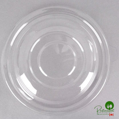 Fineline 5032-L Super Bowl Clear PET Plastic Dome Lid for 32 oz. Bowls - 100/Case