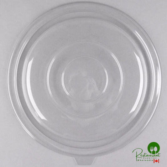 Fineline 5080-FL Super Bowl 64/80 oz. Clear Flat Lid - 25/Case | Canada