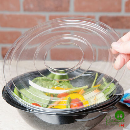 Fineline 5032-FL Super Bowl 32 oz. Clear Flat Lid - 100/Case