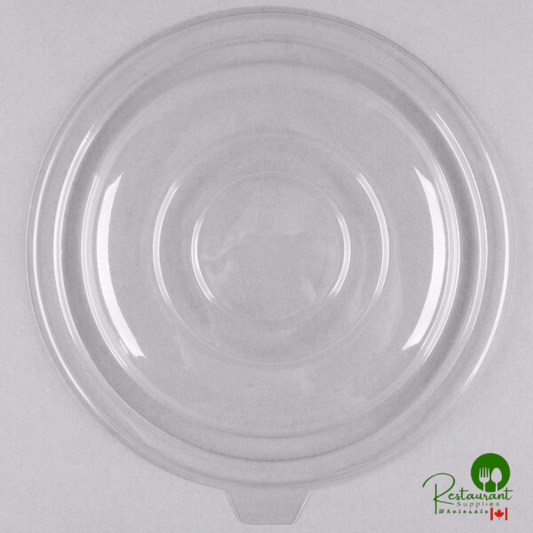 Fineline 5032-FL Super Bowl 32 oz. Clear Flat Lid - 100/Case | Canada