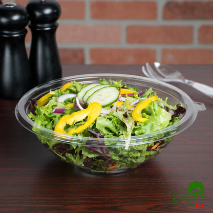 Fineline Super Bowl 5064-CL 64 oz. Clear Plastic Bowl - 25/Case