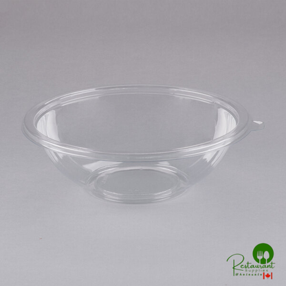 Fineline Super Bowl 5064-CL 64 oz. Clear Plastic Bowl - 25/Case