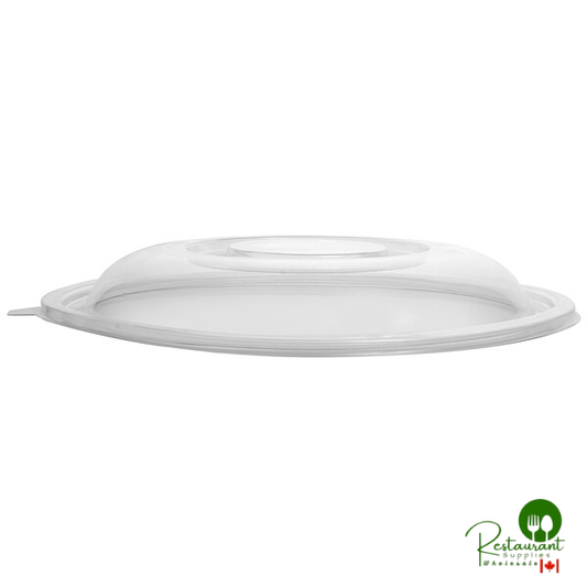 Fineline 5016-L Super Bowl Clear PET Plastic Dome Lid for 12 oz. and 16 oz. Round Bowls - 200/Case | Canada
