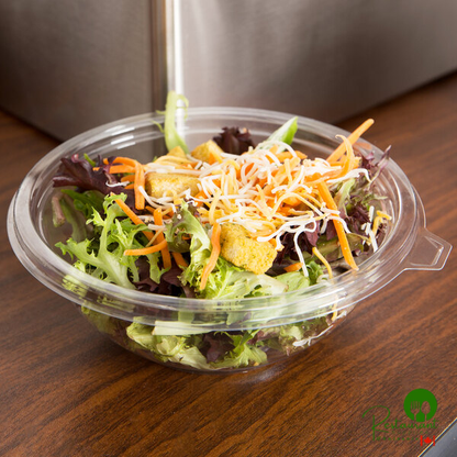 Fineline 5024-CL Super Bowl 24 oz. Clear PET Plastic Bowl - 100/Case