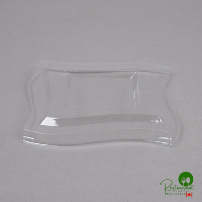Fineline 116-L Wavetrends / Tiny Temptations Clear Lid for 16 oz. Wavetrends / Tiny Temptations Bowl - 100/Case