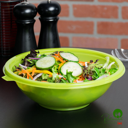 Fineline Super Bowl 5064-GRN 64 oz. Green Plastic Bowl - 25/Case
