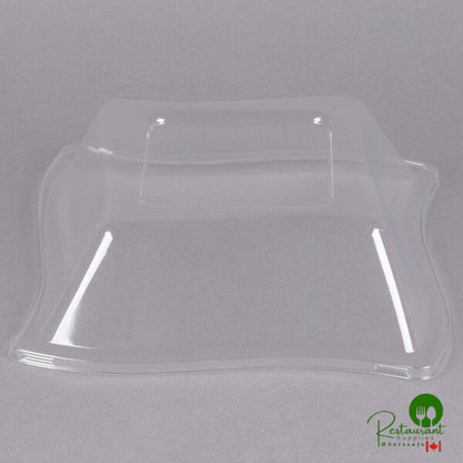 Fineline Wavetrends 112-L Clear PET Dome Lid for 12 oz. Bowl - 120/Case