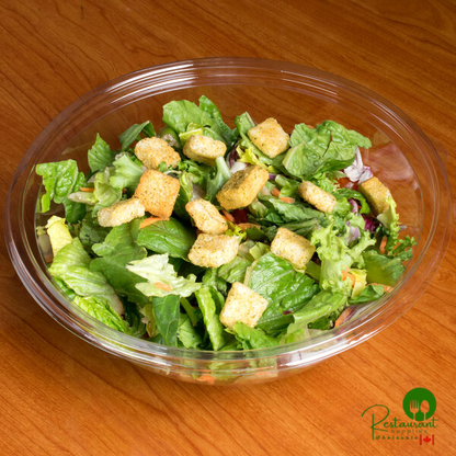 Sabert 12080A50 FreshPack 80 oz. Clear PET Round Bowl - 50/Case