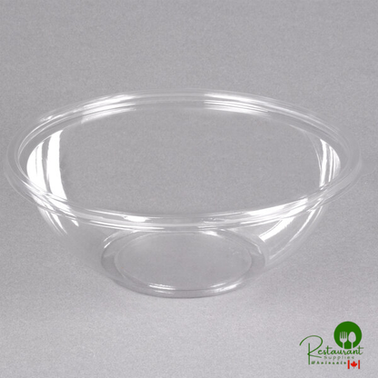 Sabert 12080A50 FreshPack 80 oz. Clear PET Round Bowl - 50/Case