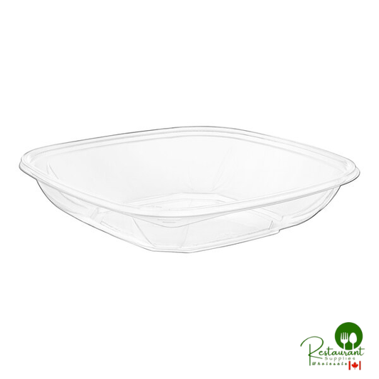 24 oz. Clear PET Plastic Square Catering / Serving Bowl By Prime - 300/Case | Canada