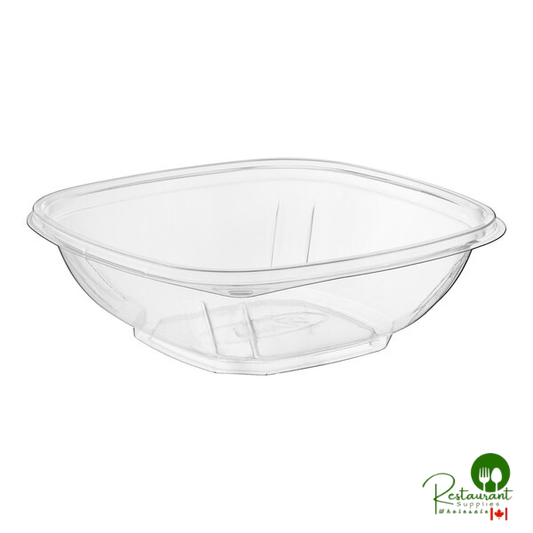 12 oz. Clear PET Plastic Square Catering / Serving Bowl By Prime - 500/Case | Canada