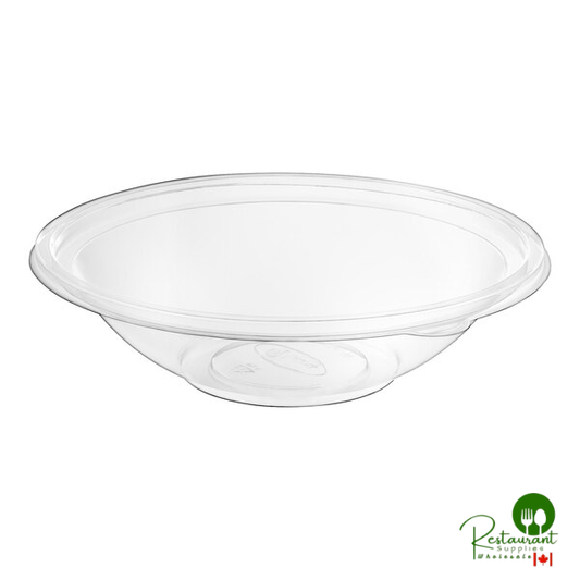 32 oz. Clear PET Plastic Round Wide Catering / Serving Bowl By Prime - 50/Case | Canada