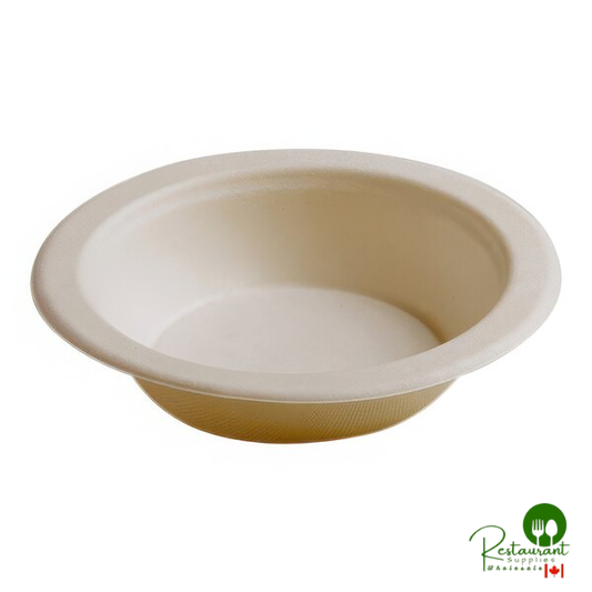 Fineline Conserveware 16 oz. Bagasse Round Bowl - 1,000/Case