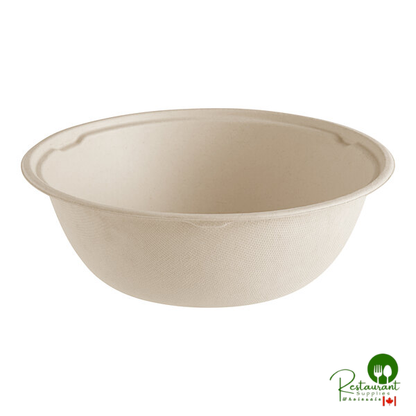 World Centric 64 oz. Compostable Fiber Take-Out Bowl - 300/Case