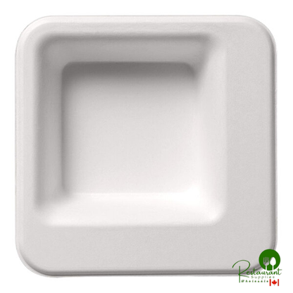 Jungle Diamond 14 oz. No PFAS Added Compostable Sugarcane Pulp Bowl - 600/Case