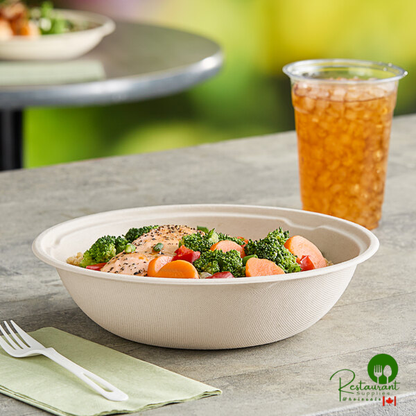 World Centric 48 oz. Compostable Fiber Take-Out Bowl - 300/Case