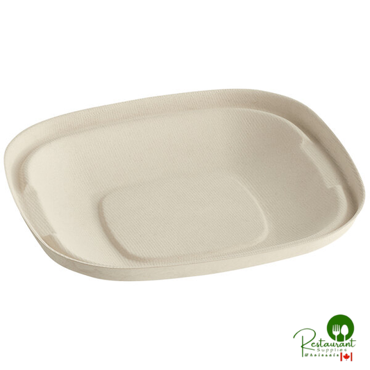 World Centric 24 oz. Compostable Square Fiber Bowl - 400/Case