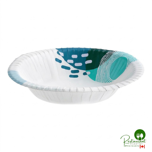 20 oz. Lifestyle Series Heavy Weight Paper Bowl By Prime - 500/Case