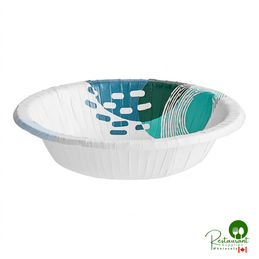 12 oz. Lifestyle Series Heavy Weight Paper Bowl By Prime - 500/Case