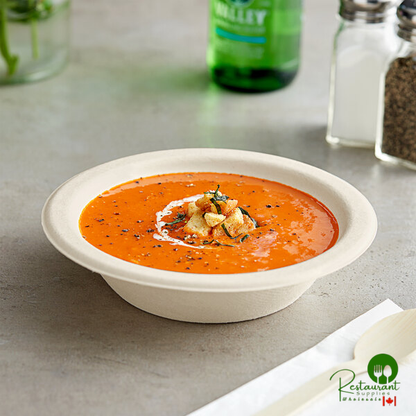 16 oz. Natural Plant Fiber Bowl By Prime - 1,000/Case