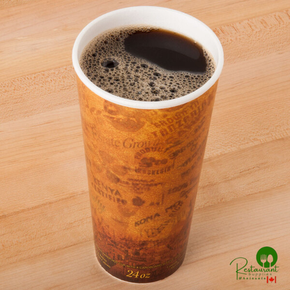 Dart Fusion Escape 24 oz. Customizable Foam Hot Cup - 500/Case