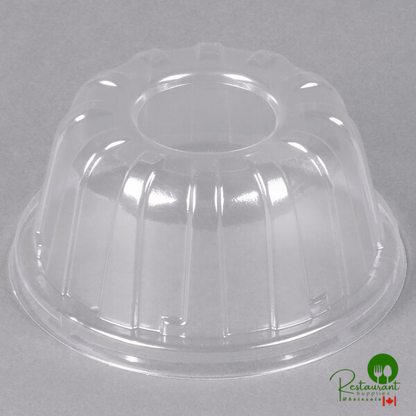 Dart 5-32 oz. Clear High Dome Lid with No Hole - 1,000/Case