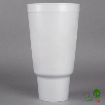 Dart 44 oz. White Customizable Foam Travel Cup - 300/Case