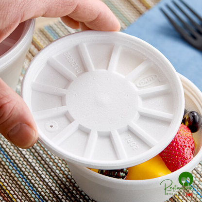 Dart 5-32 oz. Foam Vented Lid - 500/Case
