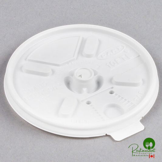 Dart 10 oz. White Lift'n'Lock Lid - 1,000/Case | Canada