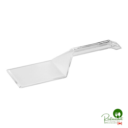 10" Black Disposable Spatula By Prime - 48/Case