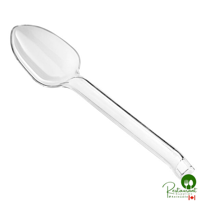 12" Black Disposable Plastic Serving Spoon By Prime - 72/Case