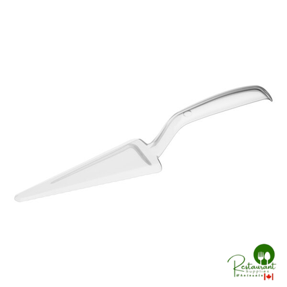 10" Heavy Weight Silver Plastic Pie Server By Prime - 72/Case
