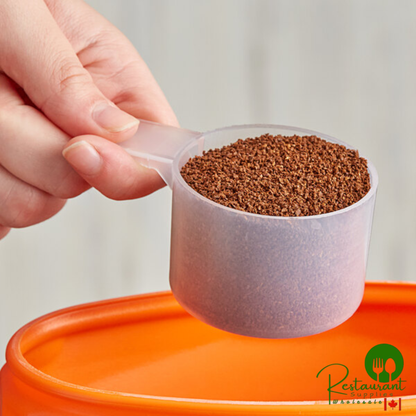 90 cc Polypropylene Scoop with Short Handle - 400/Case