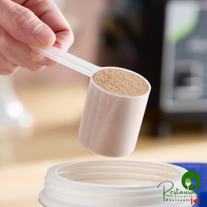 80 cc Polypropylene Scoop with Medium Handle - 350/Case