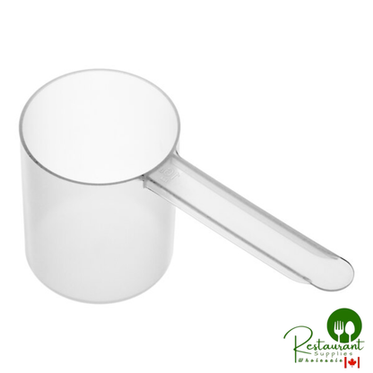 80 cc Polypropylene Scoop with Medium Handle - 350/Case