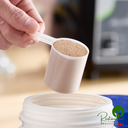 80 cc Polypropylene Scoop with Short Handle - 400/Case