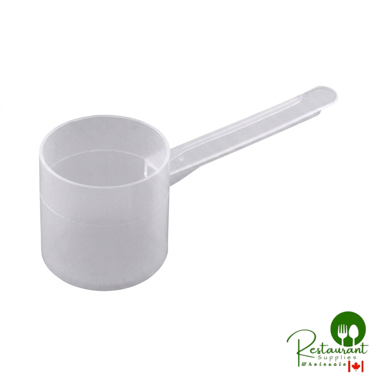 73 cc Polypropylene Scoop with Long Handle - 550/Case