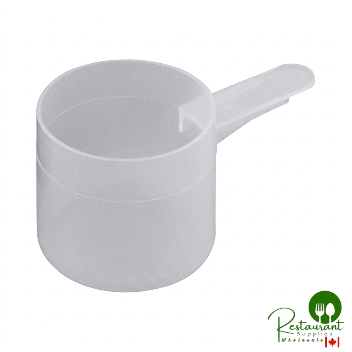 67 cc Polypropylene Scoop with Short Handle - 700/Case