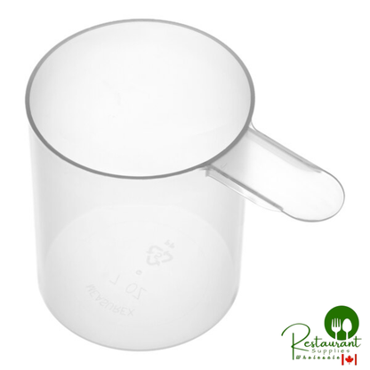 7 oz. Polypropylene Scoop with Short Handle - 160/Case