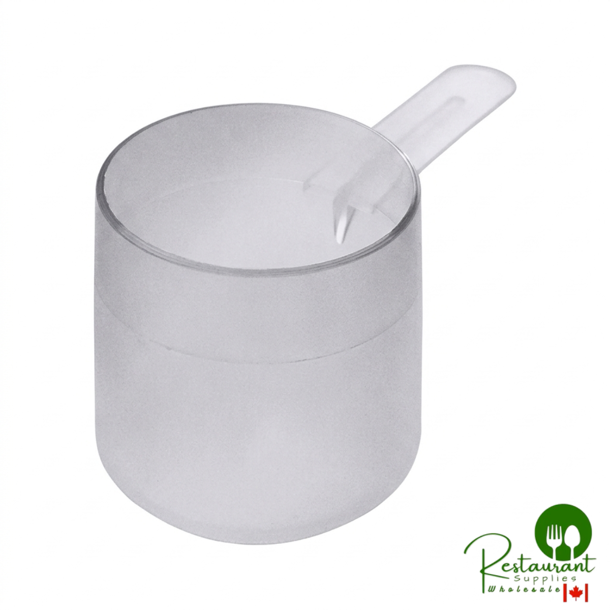 70 cc Polypropylene Scoop with Medium Handle - 400/Case